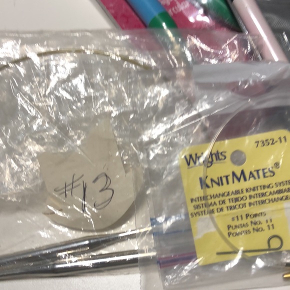 12 SETS SUSAN BATES, SKACEL etc CIRCULAR KNITTING NEEDLES SOME INTERCHANGABLE - Picture 4 of 5